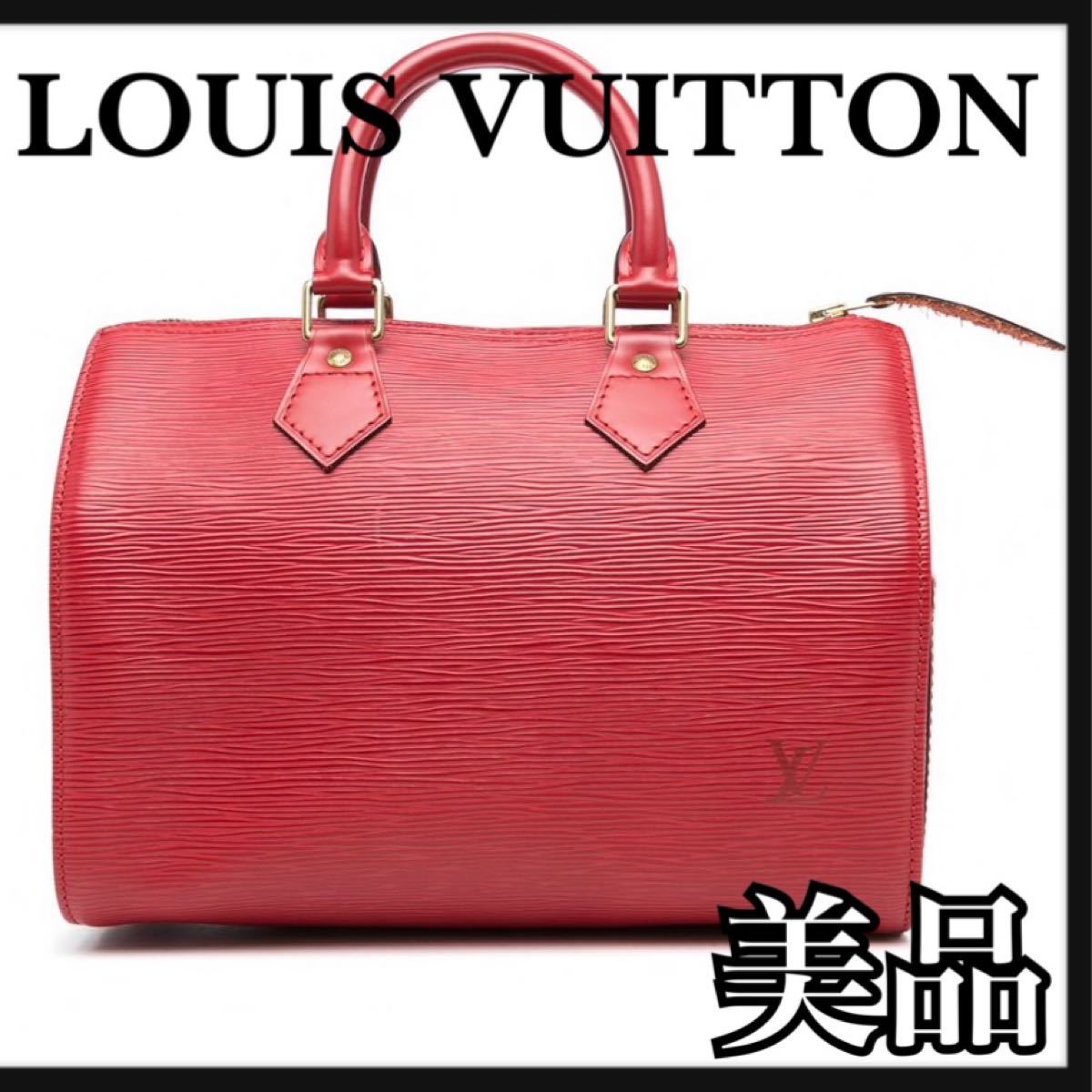 LOUIS VUITTON✨美品✨スピーディ 30 赤 ハンドバッグ | www.jarussi