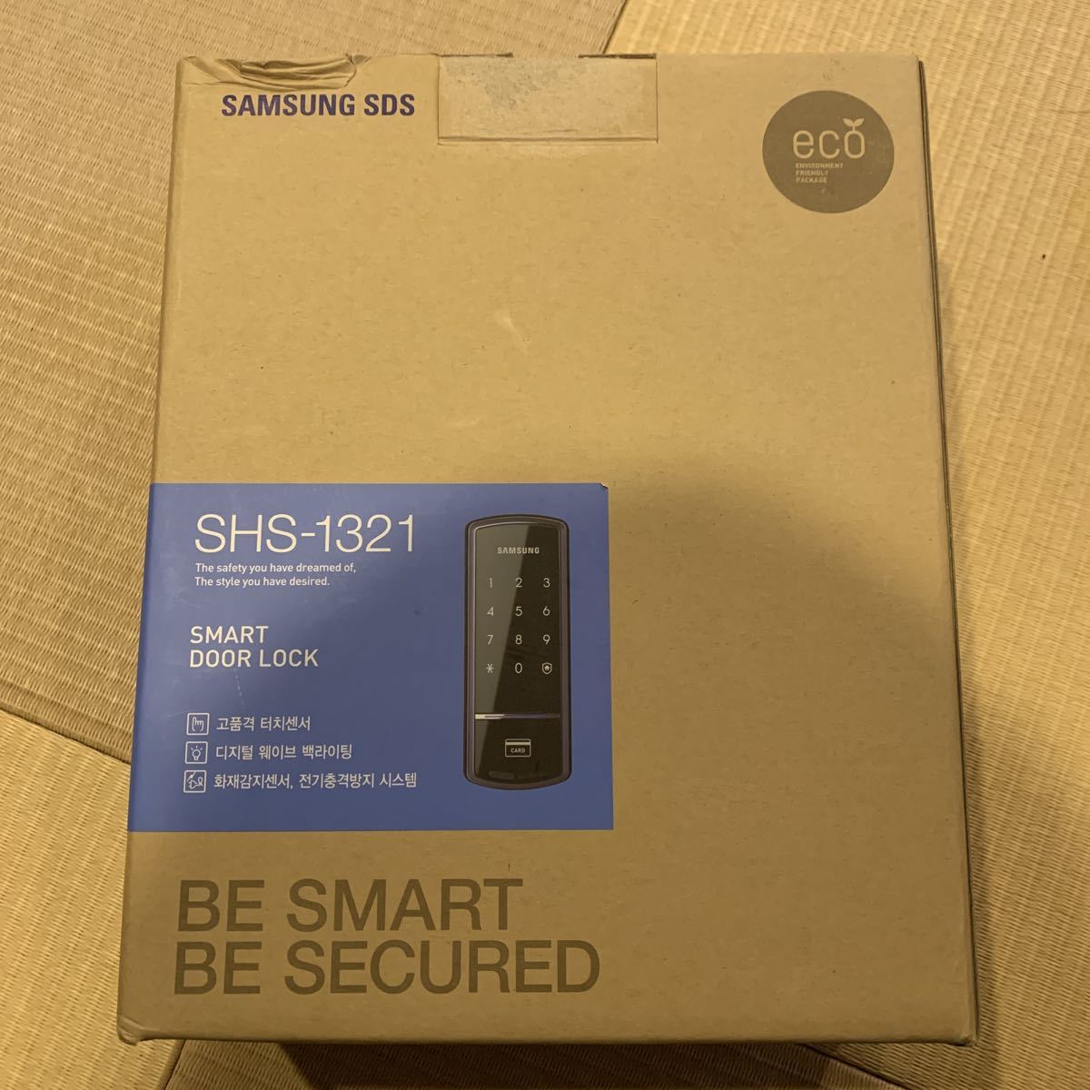 ドアロック スマートロック 電子鍵 SAMSUNG SDS SHS-1321 オートロック