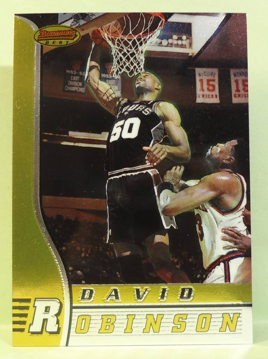 NBA デビッド・ロビンソン 1997 Bowman's Best DAVID ROBINSON_画像2