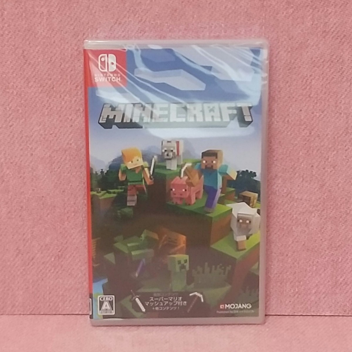 マインクラフト 【 新品 未開封 】シュリンク付 Nintendo Switch  Minecraft ソフト クーポン 利用可能