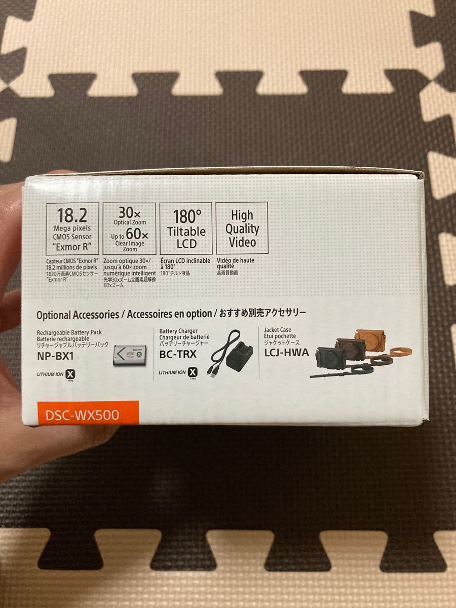 SONYデジタルカメラ ケース&SDカード&箱付き
