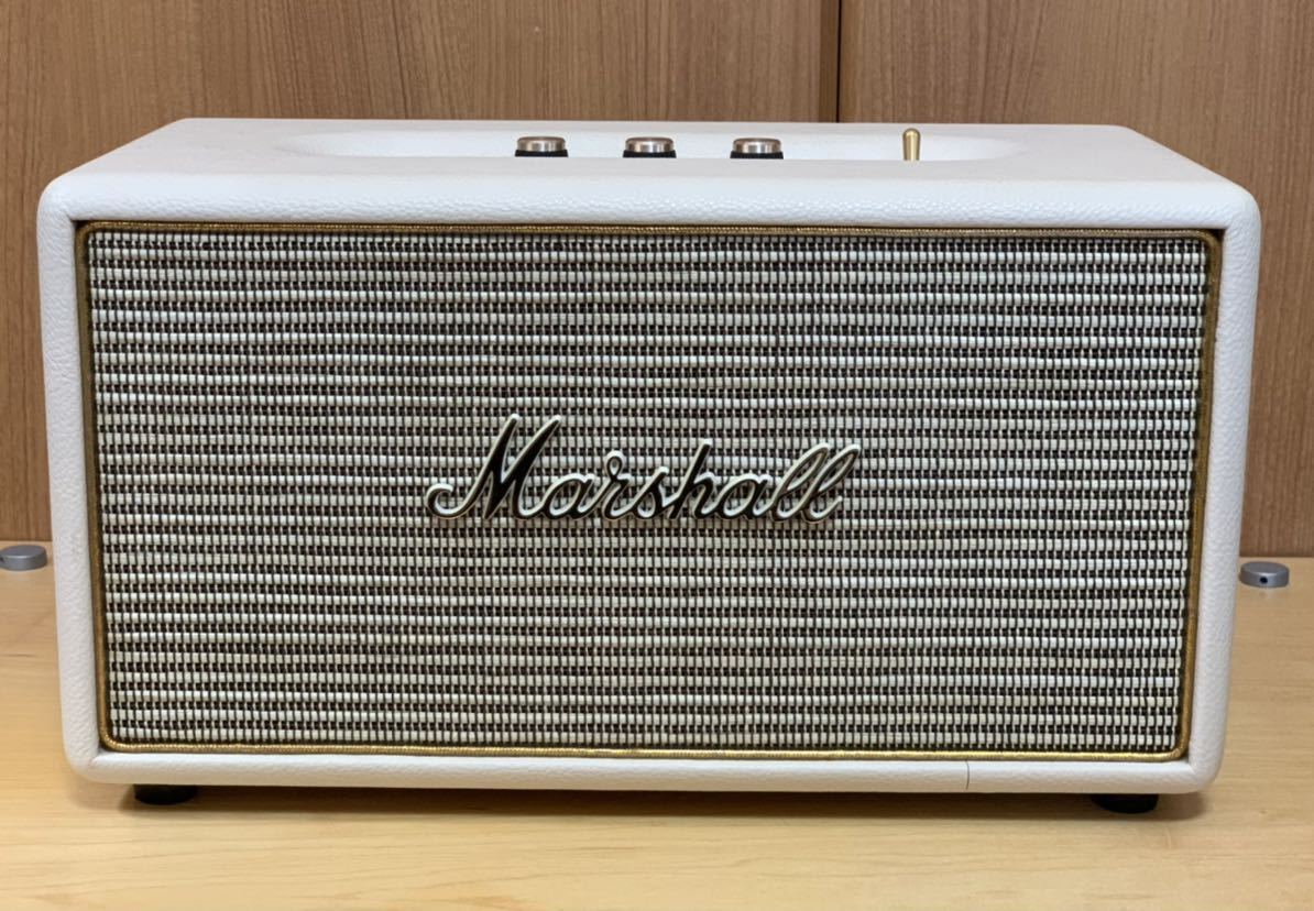 美品 Marshall STANMORE II マーシャル スタンモア ホワイト - スピーカー