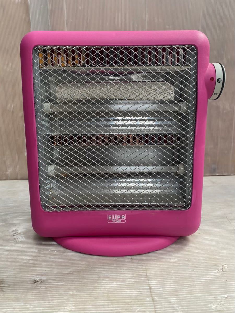 タイムセール‼️EUPA Heater TK-5362Q 電気ストーブ ピンク - 冷暖房/空調