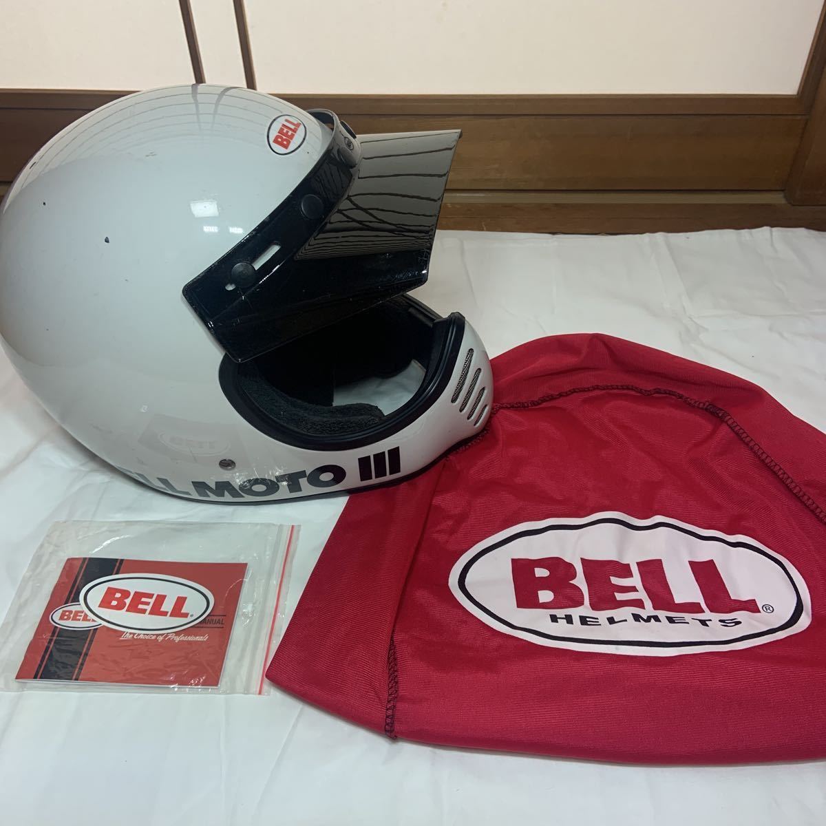BELL ベル moto3 Moto-3 Classic オフロードヘルメット XLサイズ(61