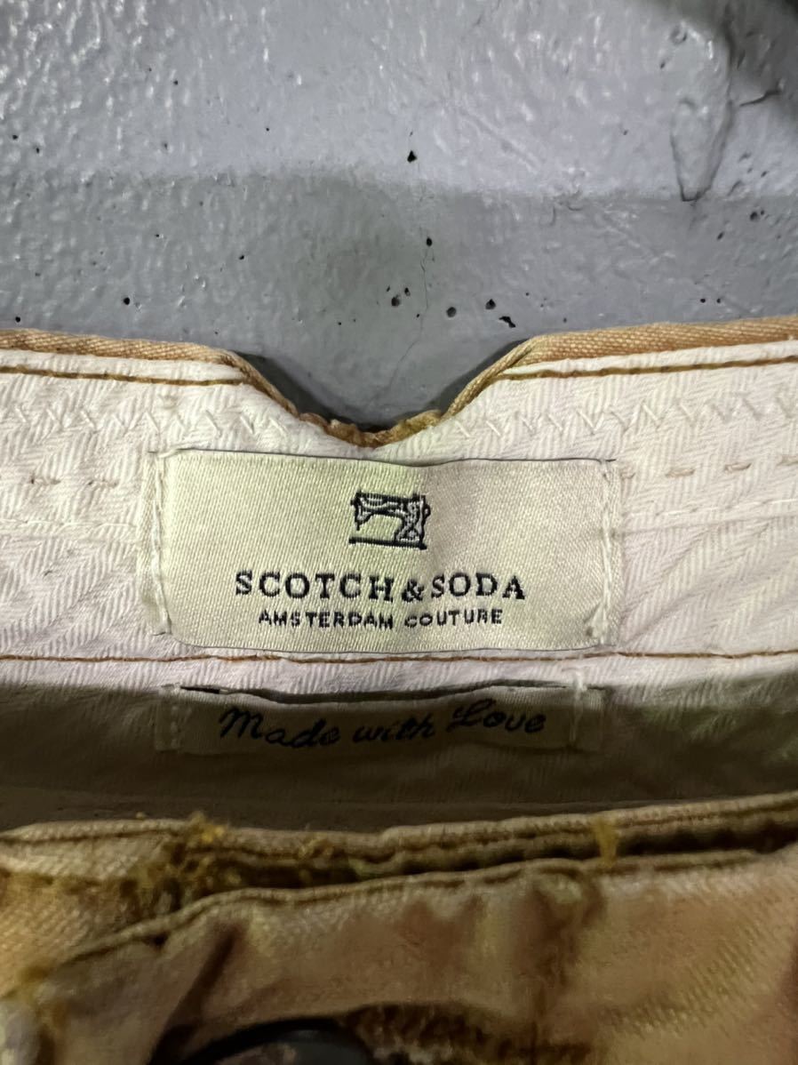 SCOTCH&SODA ヴィンテージウォッシュショートパンツ！