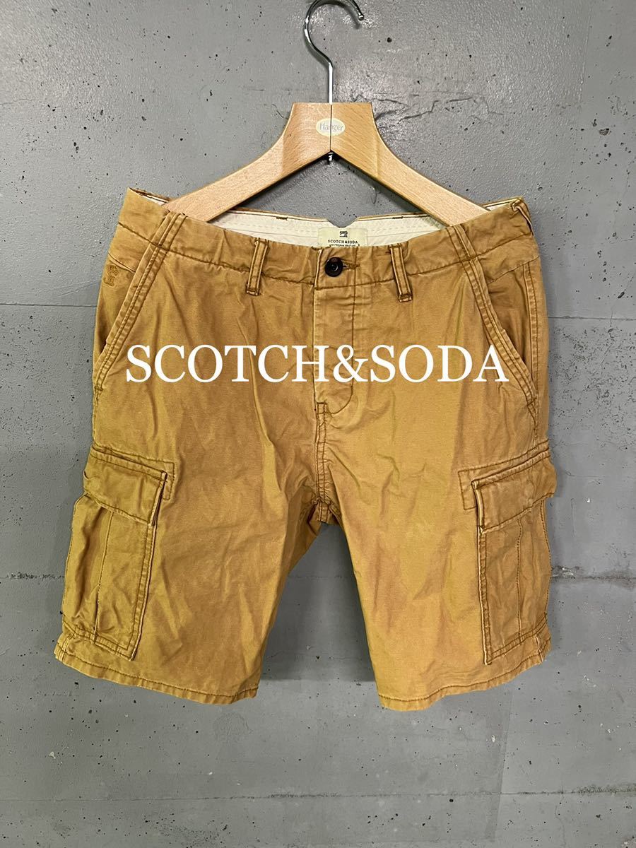 SCOTCH&SODA ヴィンテージウォッシュショートパンツ！