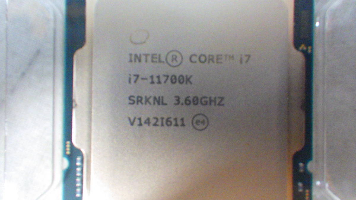■INTEL/CPU■インテル Core i7-11700Kプロセッサー [BX8070811700K]■中古/2■　★即決★_画像2