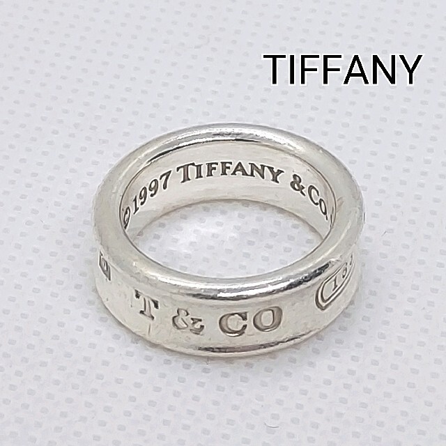 経典 ティファニー TIFFANY 指輪 リング シルバー925 SV 8.5号