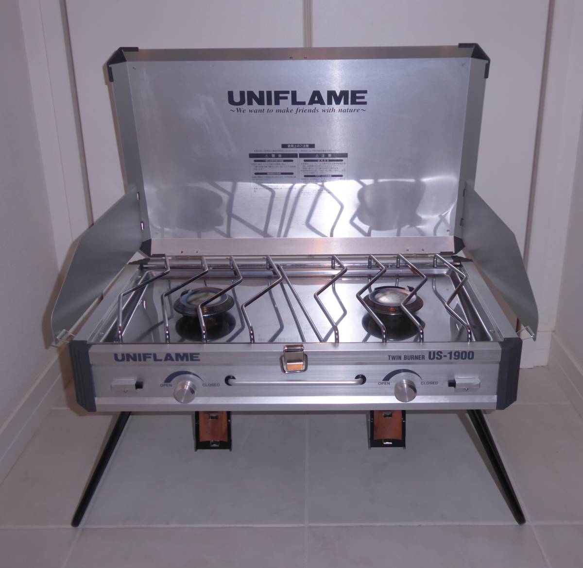 しければご ヤフオク! - 中古美品 収納ケース付 UNIFLAME ツインバーナ