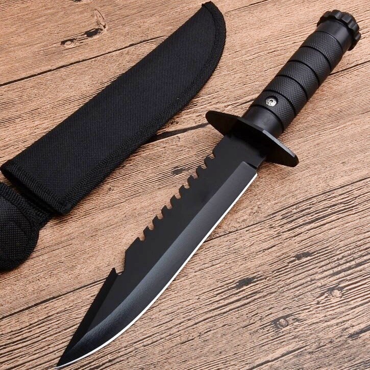 新品 シースナイフ キャンプナイフ 全長28cm シースケース付 新品 シースナイフ キャンプナイフ 全長28cm シースケース付