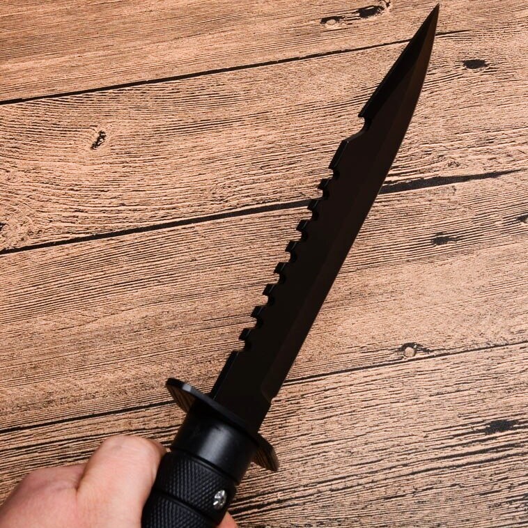 新品 シースナイフ キャンプナイフ 全長28cm シースケース付 新品 シースナイフ キャンプナイフ 全長28cm シースケース付