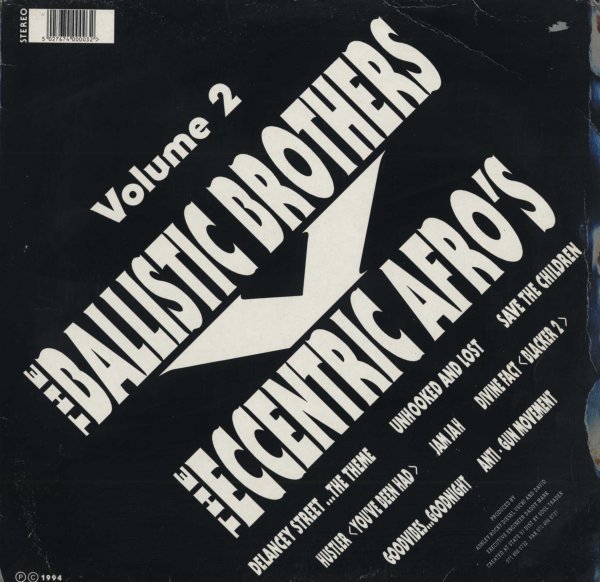 即決(LP+12)VOL.2/BALLISTIC BROTHERS VS ESSENTRIC AFROS *LOFT_画像2