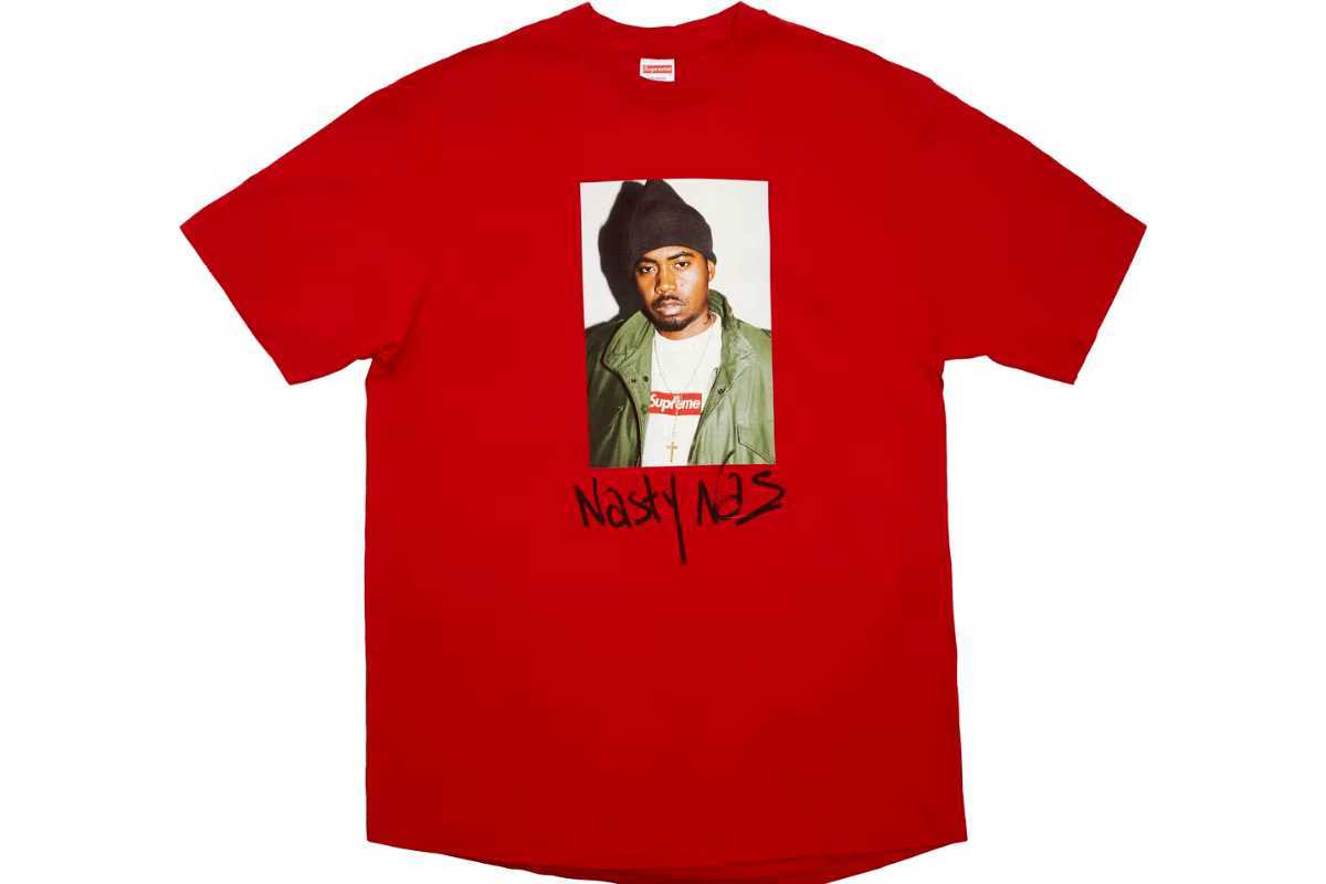 新品未使用 supreme nas tee-