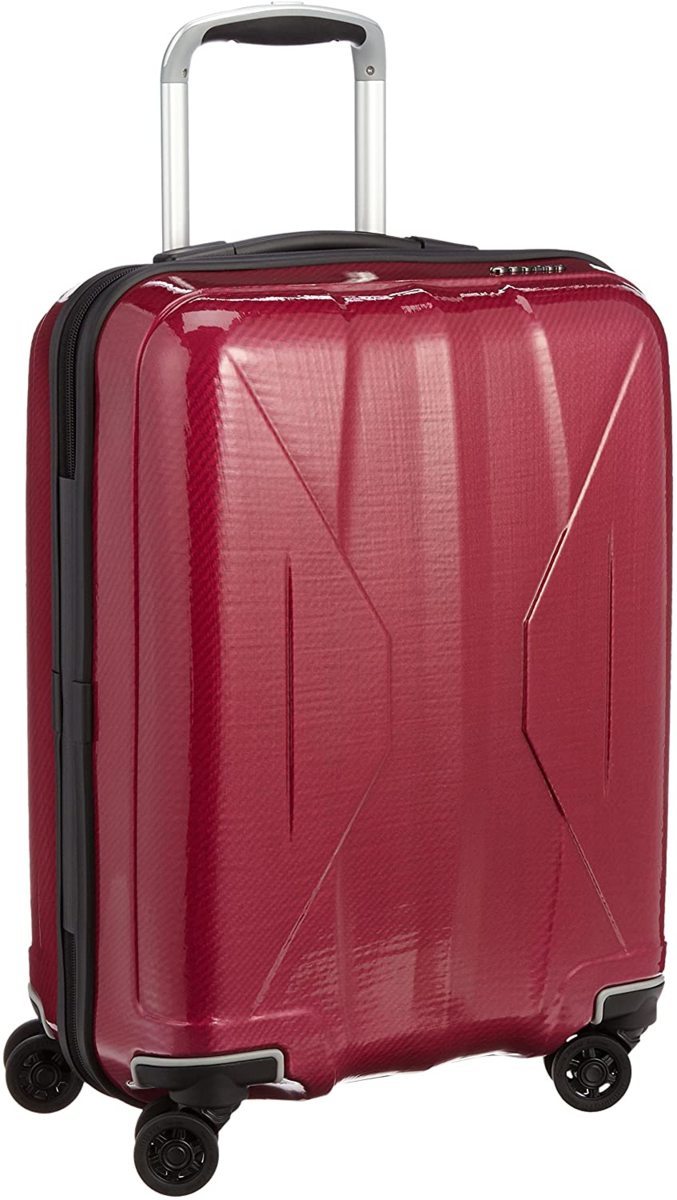 最高級 日本製 サンコー 機内持込み対応（100席以上）　スーツケース 紅葉色 四季颯 31L キャリーケース スーツケース、トランク一般