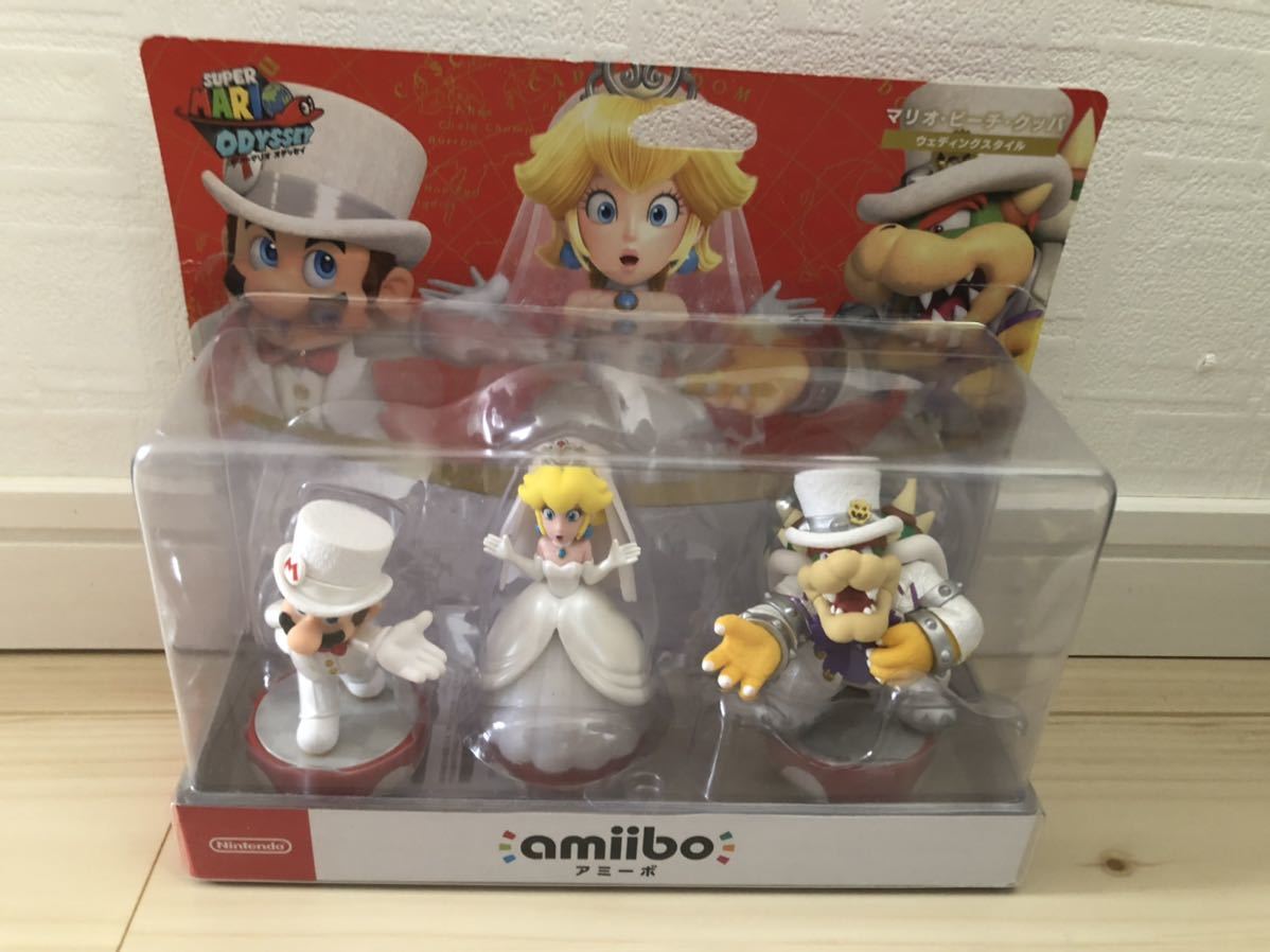 超特価SALE開催 amiiboマリオ ピーチ クッパ ウェディングスタイル