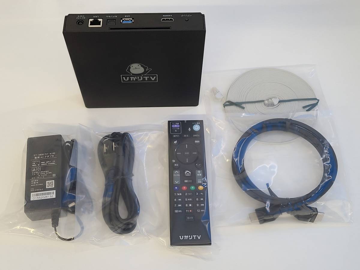 ひかりTV トリプルチューナー（4K対応）モデル ST-3400の+inforsante.fr