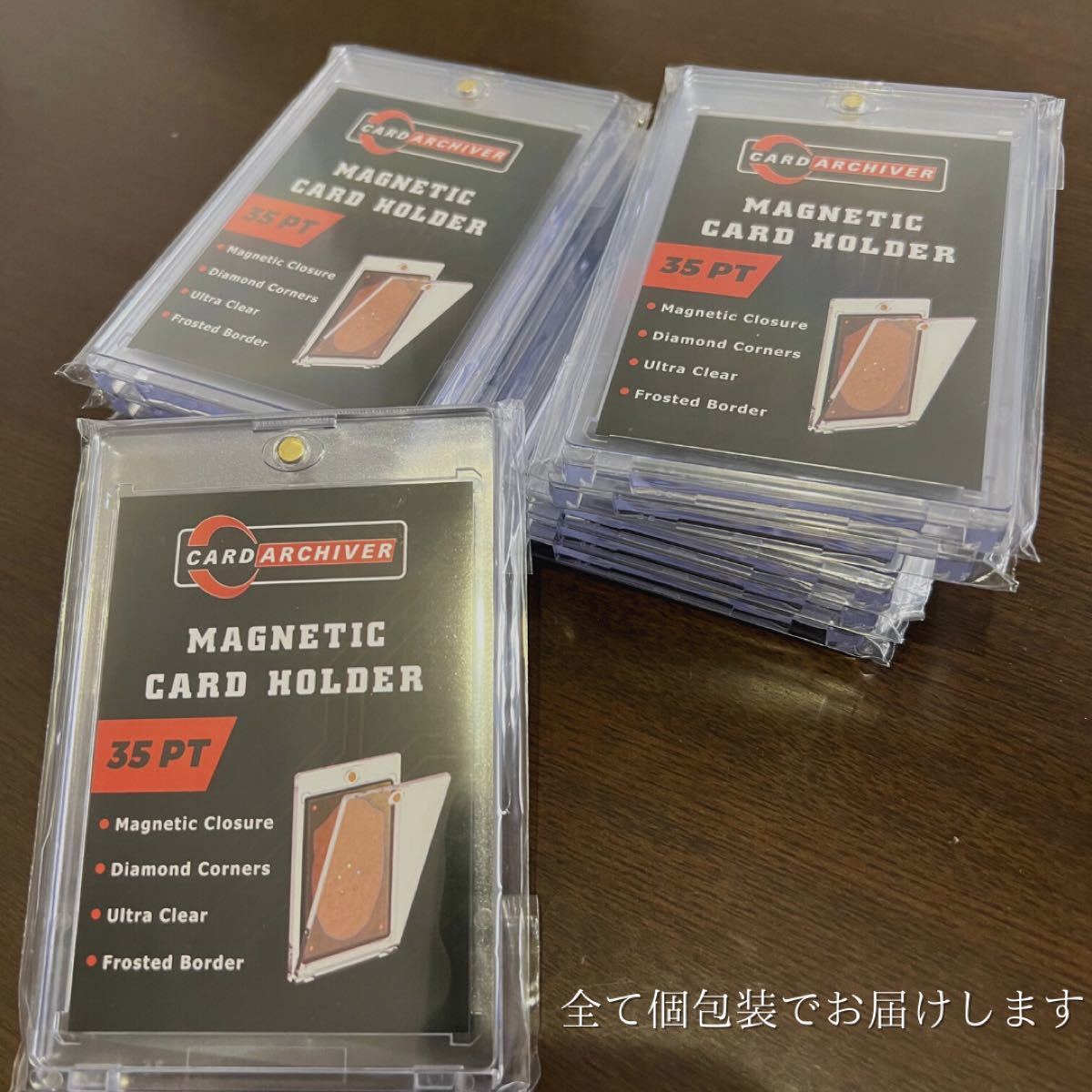 絶妙なデザイン マグネットローダー 5個 UVカット 35pt トレーディング