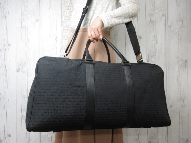 極美品 Christian Dior クリスチャン ディオール ボストンバッグ