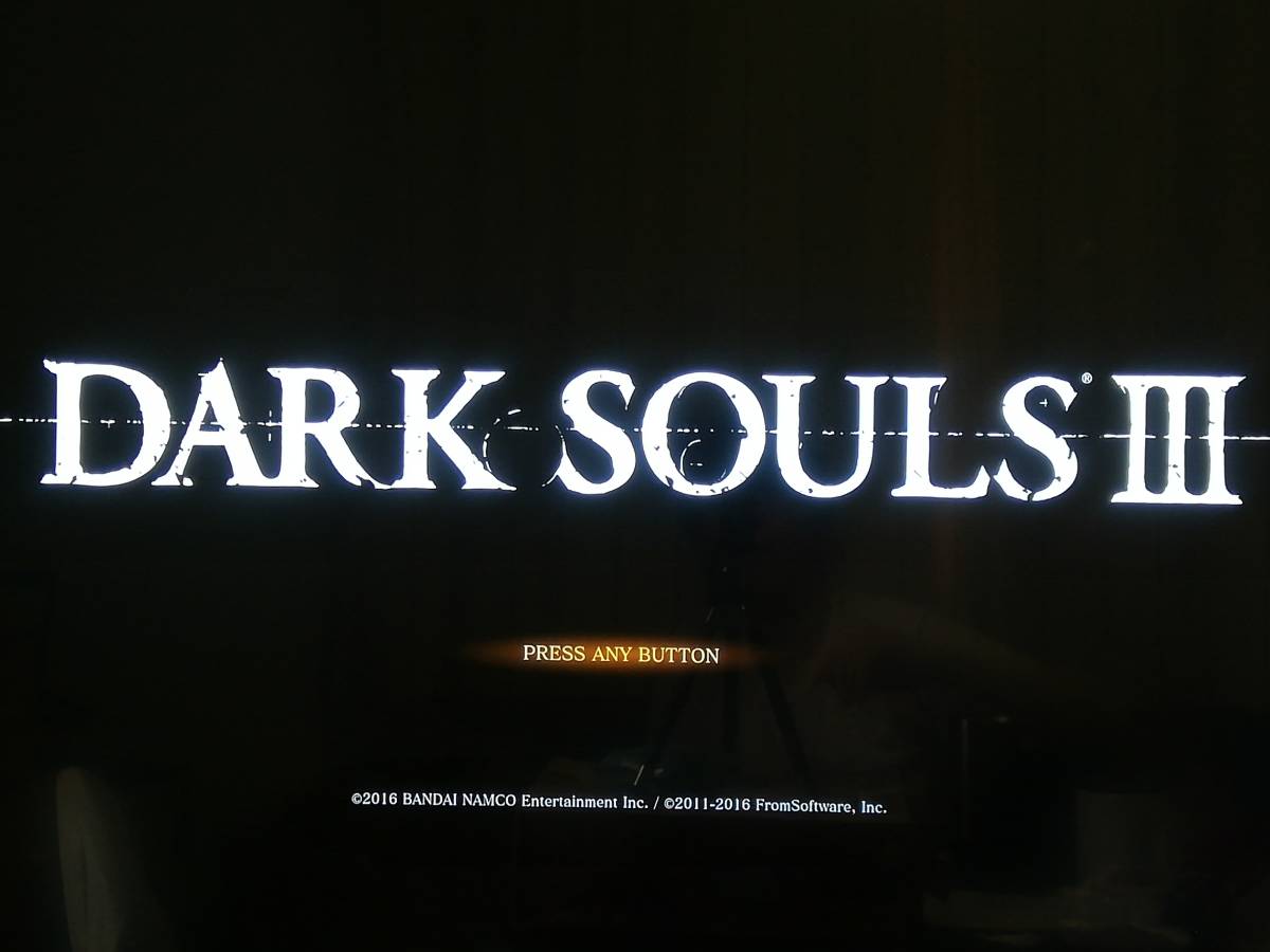 【即決&動作確認済】 DARK SOULS III（ダークソウル3） / ダクソ 死にゲー / ダークファンタジー アクションRPG / PS4ソフト