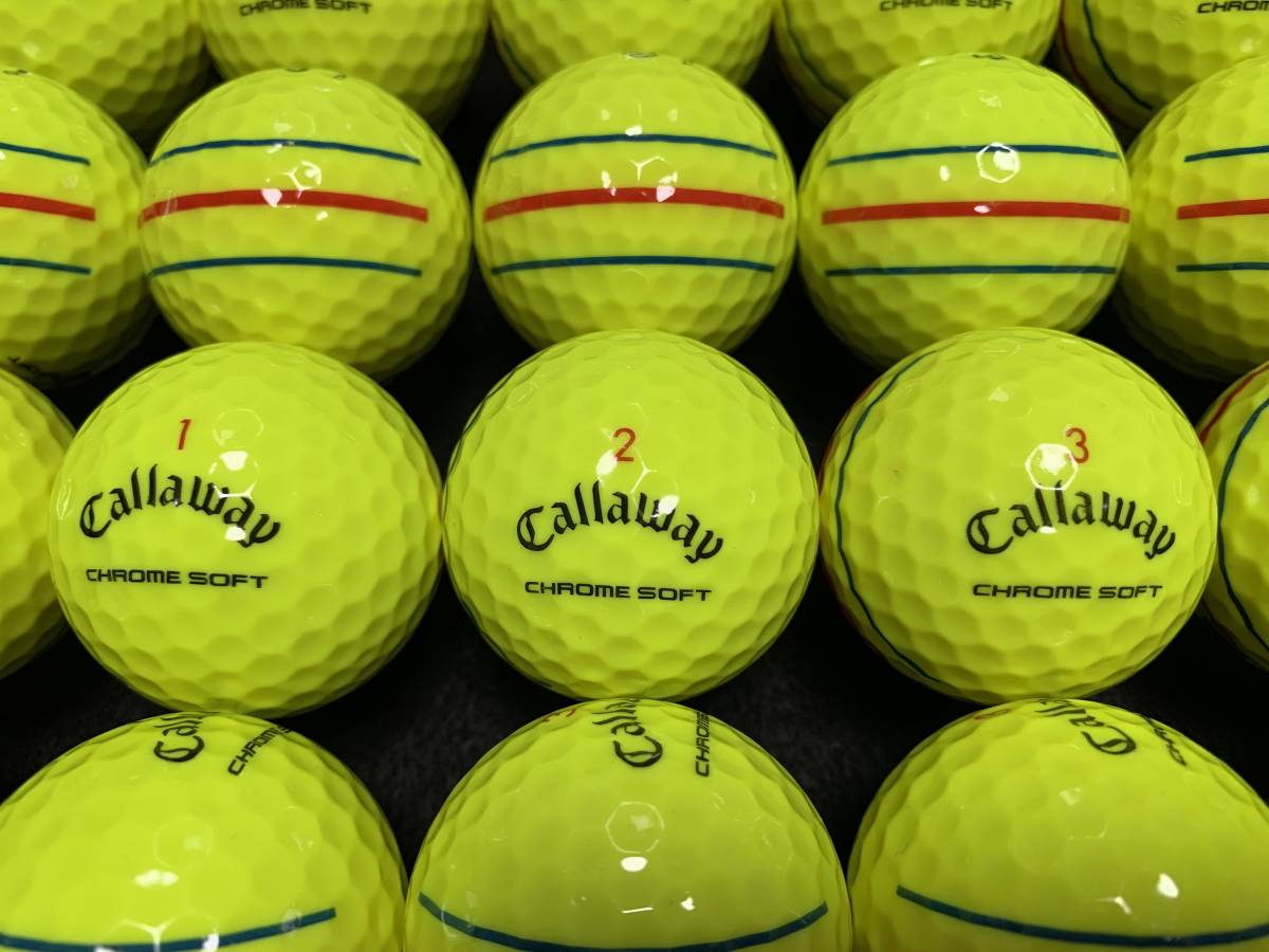 極美品!ランク ロストボール 2020年モデル Callaway CHROME SOFT