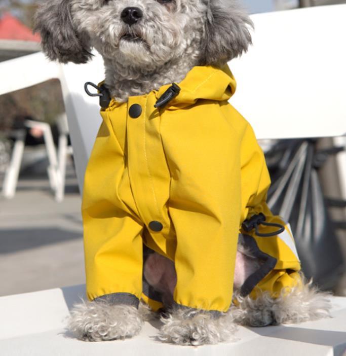 レインコート犬服 小型犬 中型犬 ドッグウェア レインウェア 雨の日 アウトドア ペット服 散歩 3078sd 華麗