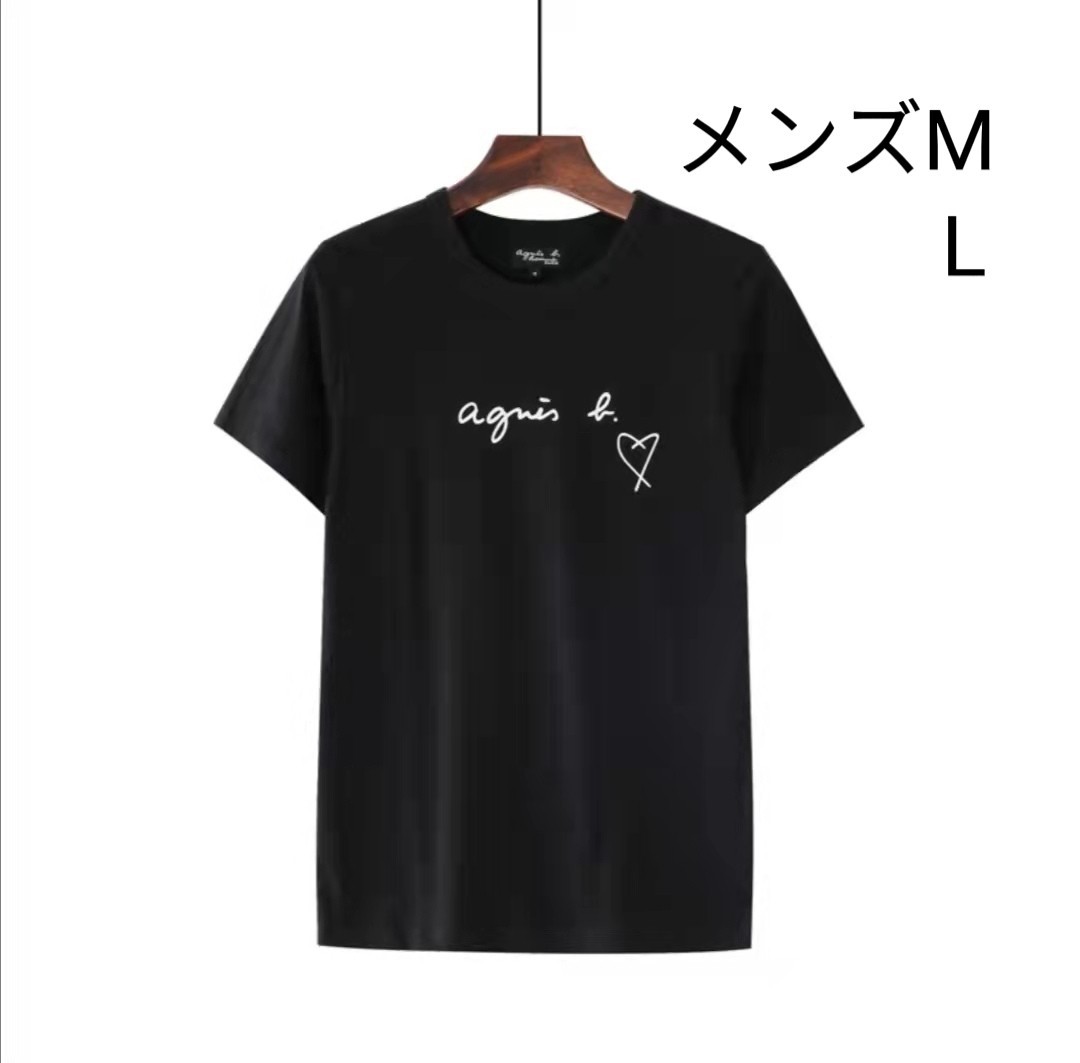 agnes b. プリントTシャツ メンズM/L