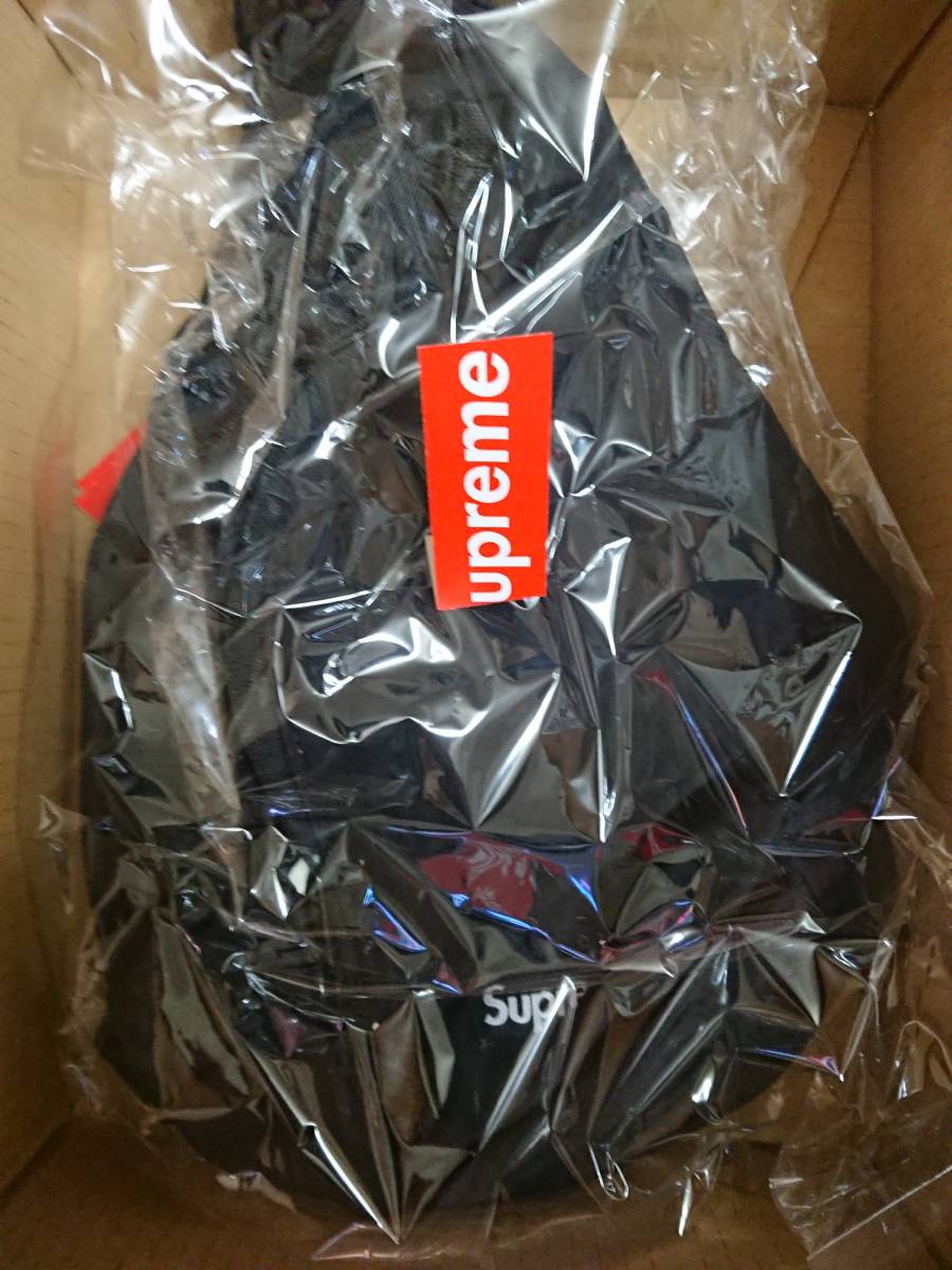 国内正規品 新品未使用 Supreme sling bag black シュプリーム