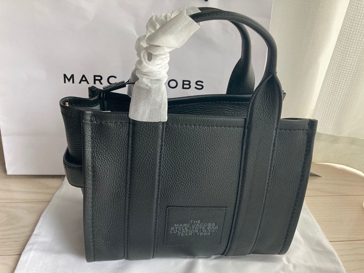新品マークジェイコブス レザー ミニ トートバッグ 2way ショルダー