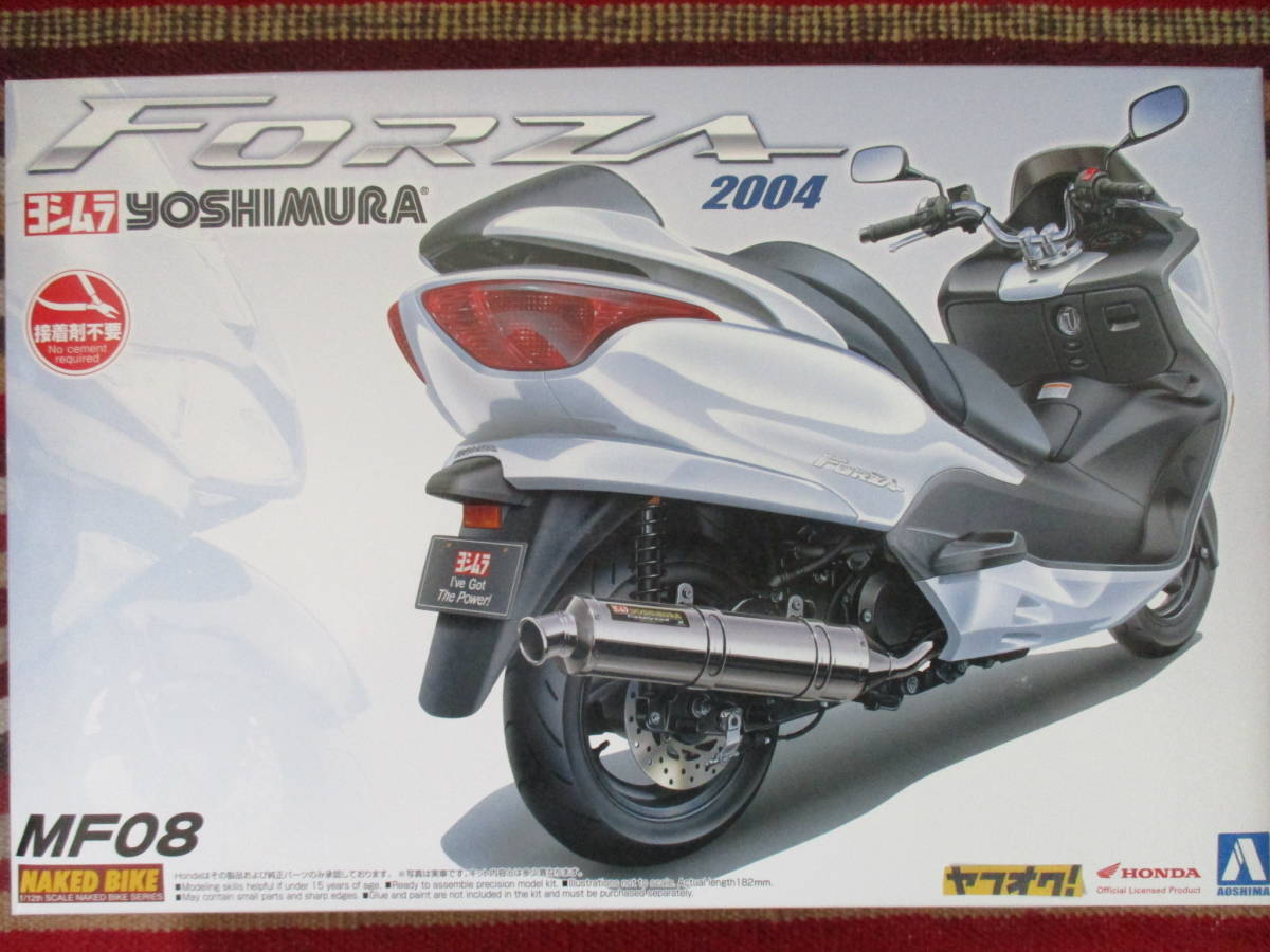 アオシマ 1/12 Honda フォルツァ '04 ヨシムラ仕様 FORZA YOSHIMURA (MF08)_画像1