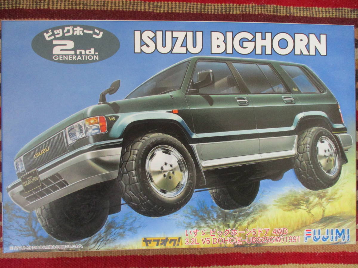 Web限定 フジミ 1 24 いすゞ ビッグホーン ５ドア 4wd 3 2l V6 Dohc E Ubs25gw 1991 Isuzu Bighorn Bagochile Cl