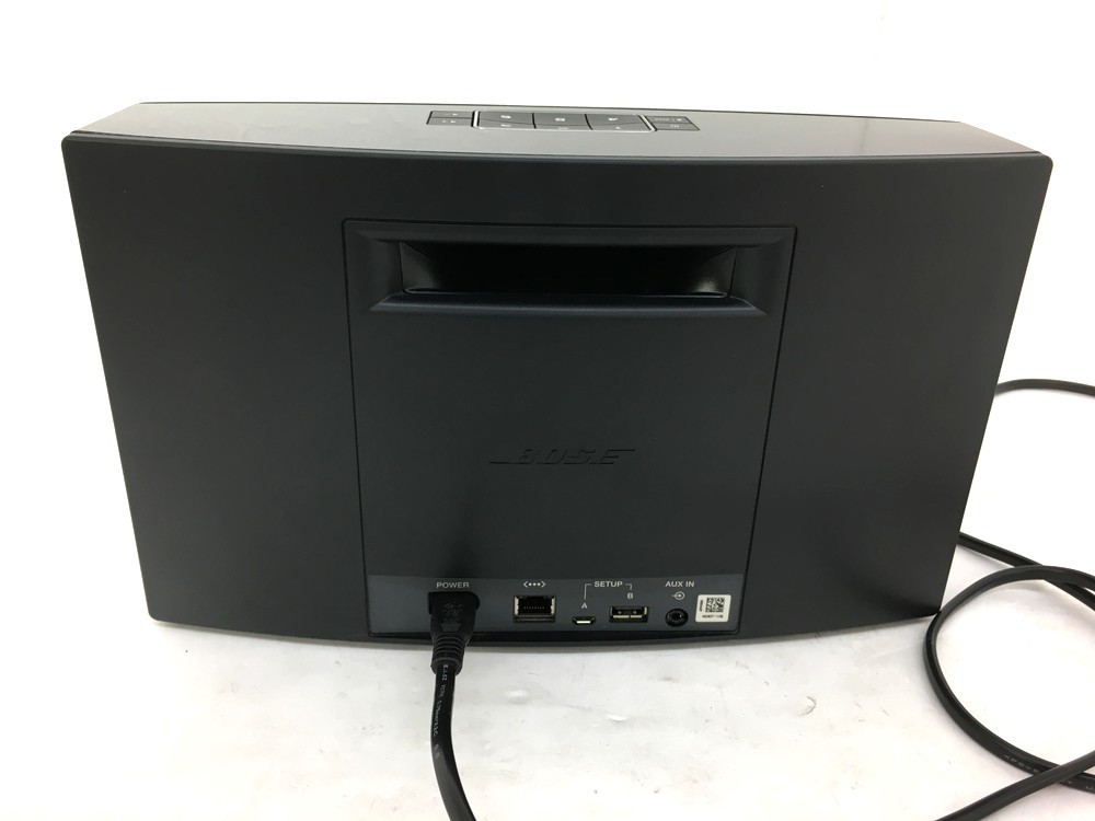 同梱可】品 Bose SoundTouch 20 portable wireless music system ワイヤレススピーカーシステム ブラック 