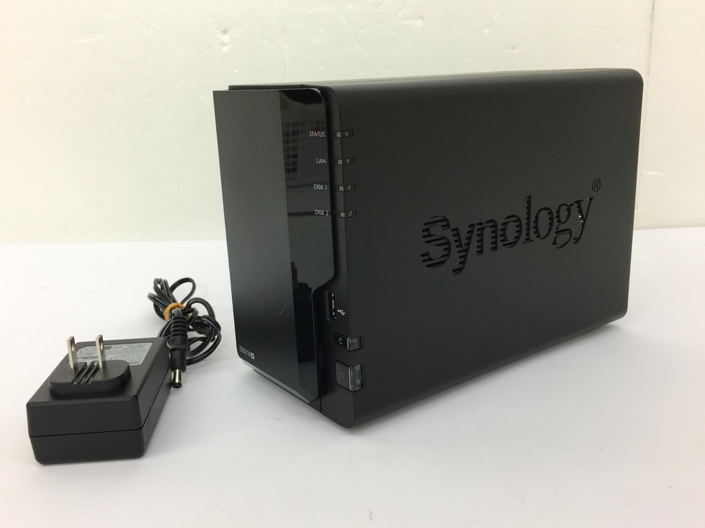 ●【同梱】品 Synology シノロジー DiskStation DS218+ NASキット 3TB×2《店頭引取可能》