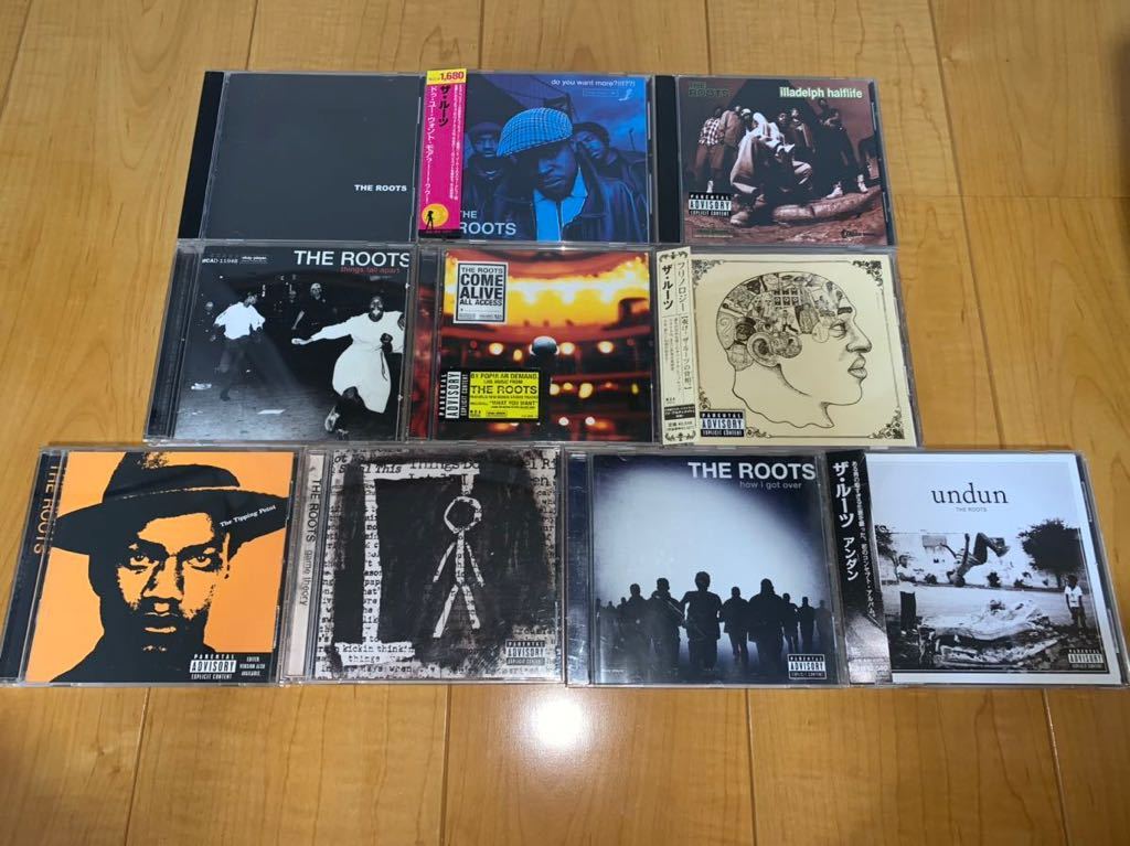 【即決送料込み】The Roots アルバム10枚セット / ザ・ルーツ / Organix / Do You Want More / illadelph Halflife / Things Fall Apart