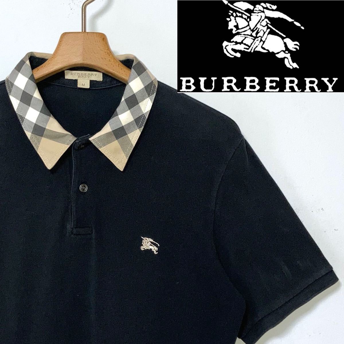 希少 トルコ製 BURBERRY バーバリーブリッド ビッグホースマーク ノバ