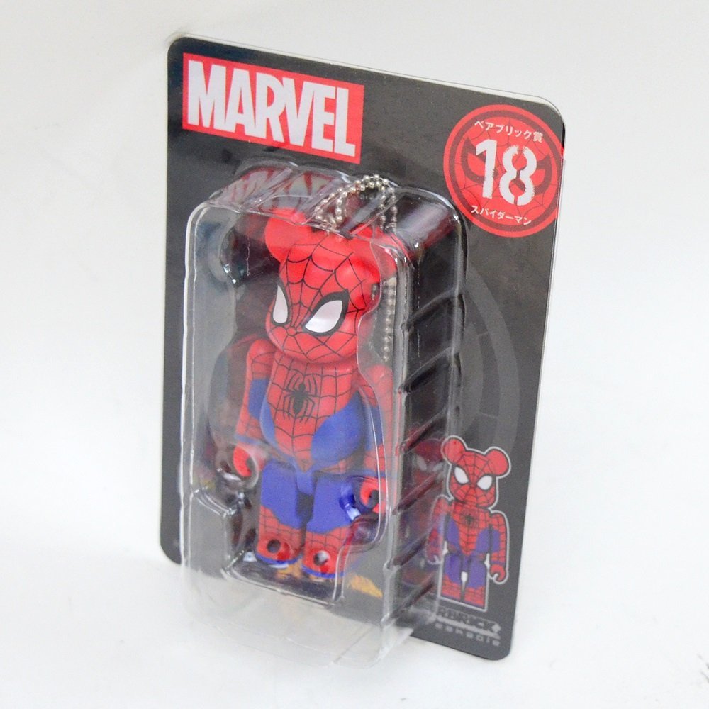 新品未開封 MARVEL Happyくじ ベアブリック賞 18 スパイダーマン 全長