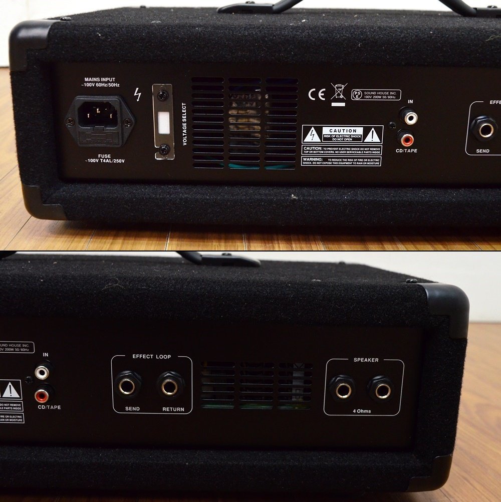 ほぼ未使用 CLASSIC PRO PAシステム PA10/4 ミキサー出力75W×2