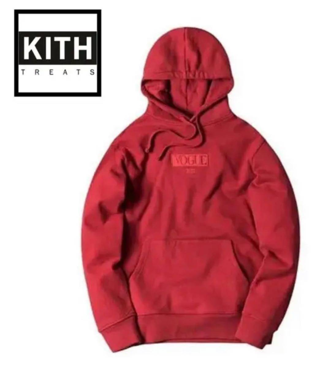 KITH ( キス ) × VOGUE (ヴォーグ ) スウェット パーカー ロゴ