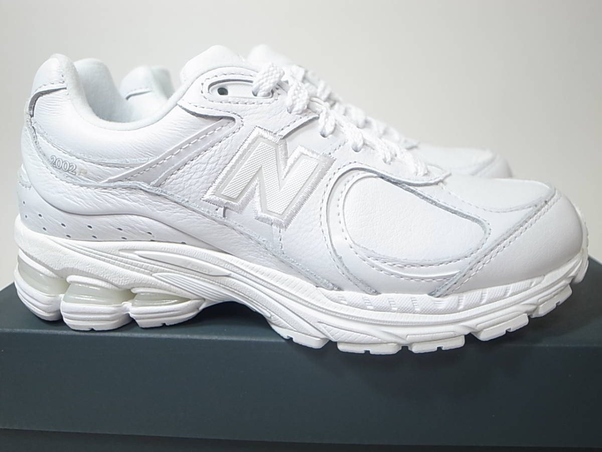 [ free shipping prompt decision ]NEW BALANCE ML2002RI 22.5cm US4.5 new goods all leather model Triple white TRIPLE WHITE LEATHER all white 