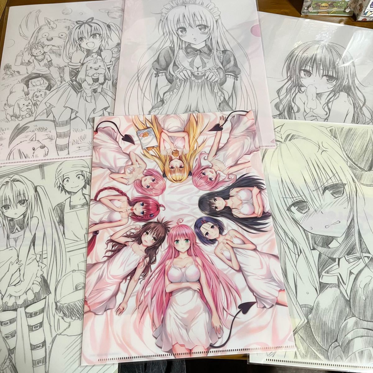 ToLOVEる原画展 クリアファイル9枚 プラス他5枚|Yahoo!フリマ ToLOVEる原画展 クリアファイル9枚 プラス他5枚|Yahoo!フリマ
