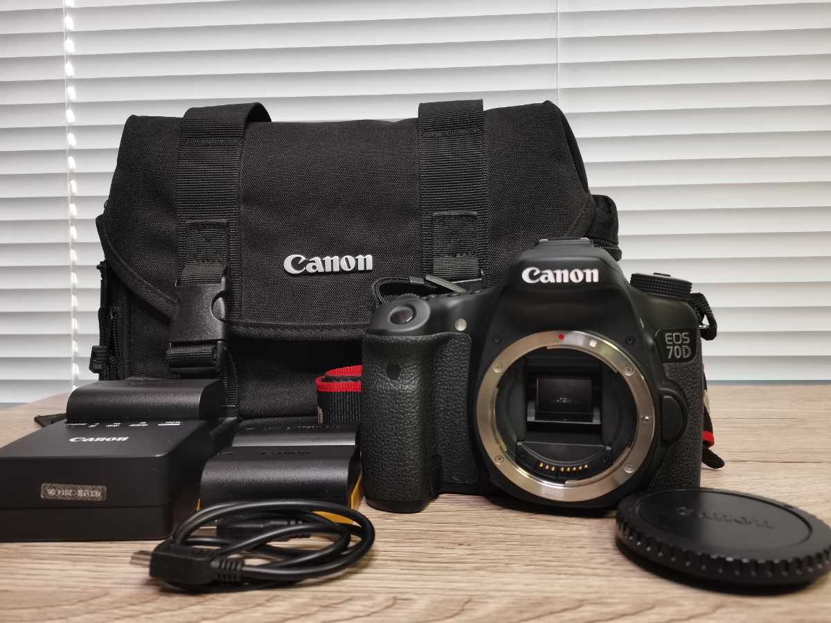 Canon キャノン EOS 70D ボディ カメラバック付き #5 bpbd.kendalkab.go.id