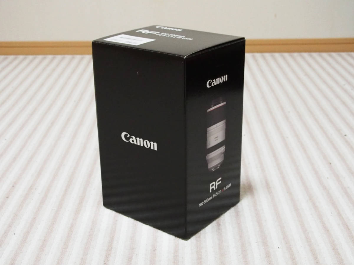新品 CANON RF100-500mm F4.5-7.1 L IS USM 望遠ズームレンズ RFマウント キャノン