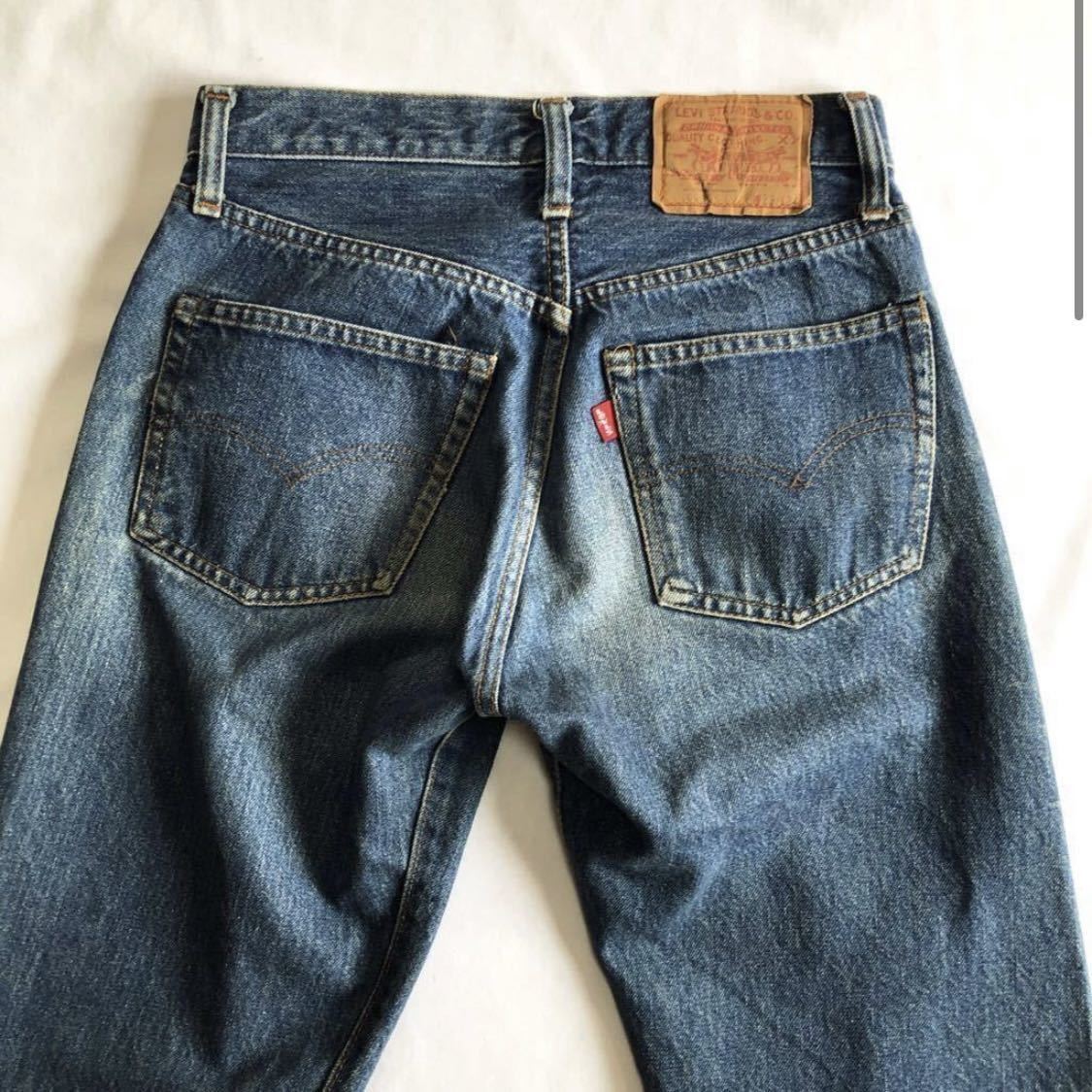 良好☆66後期 70s USA製 Levis 501 W29L34 オリジナル ビンテージ