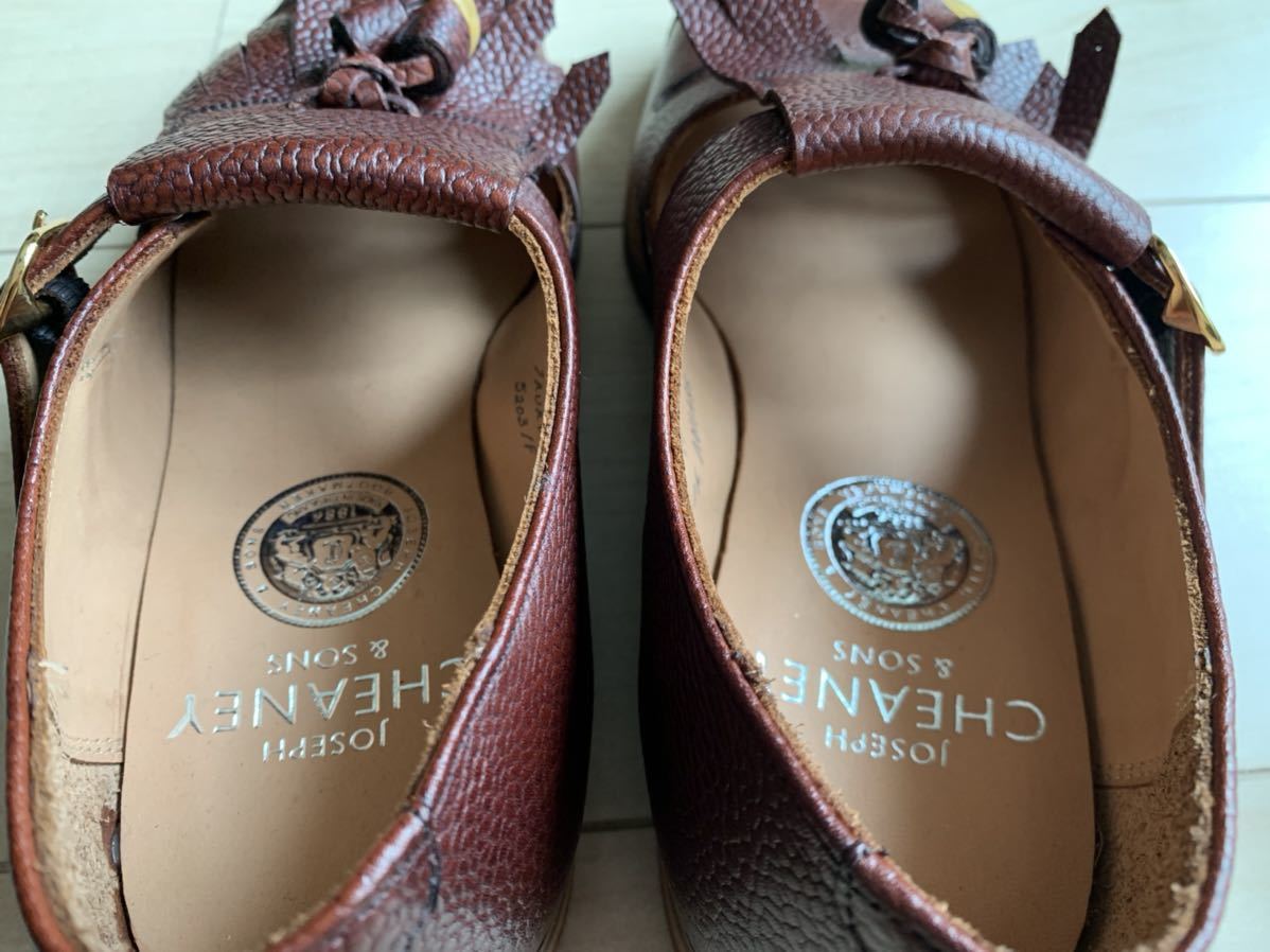 ◎新品未使用◎ Joseph cheaney(ジョセフ チーニー)本革 グルカ