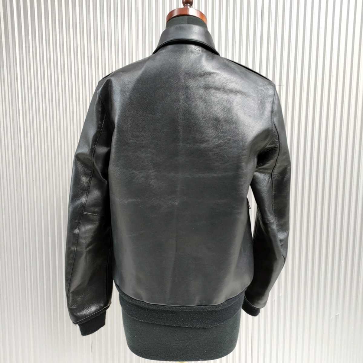 2012AW】美品/ラッドミュージシャンLAD MUSICIAN/A-2/牛革/レザー