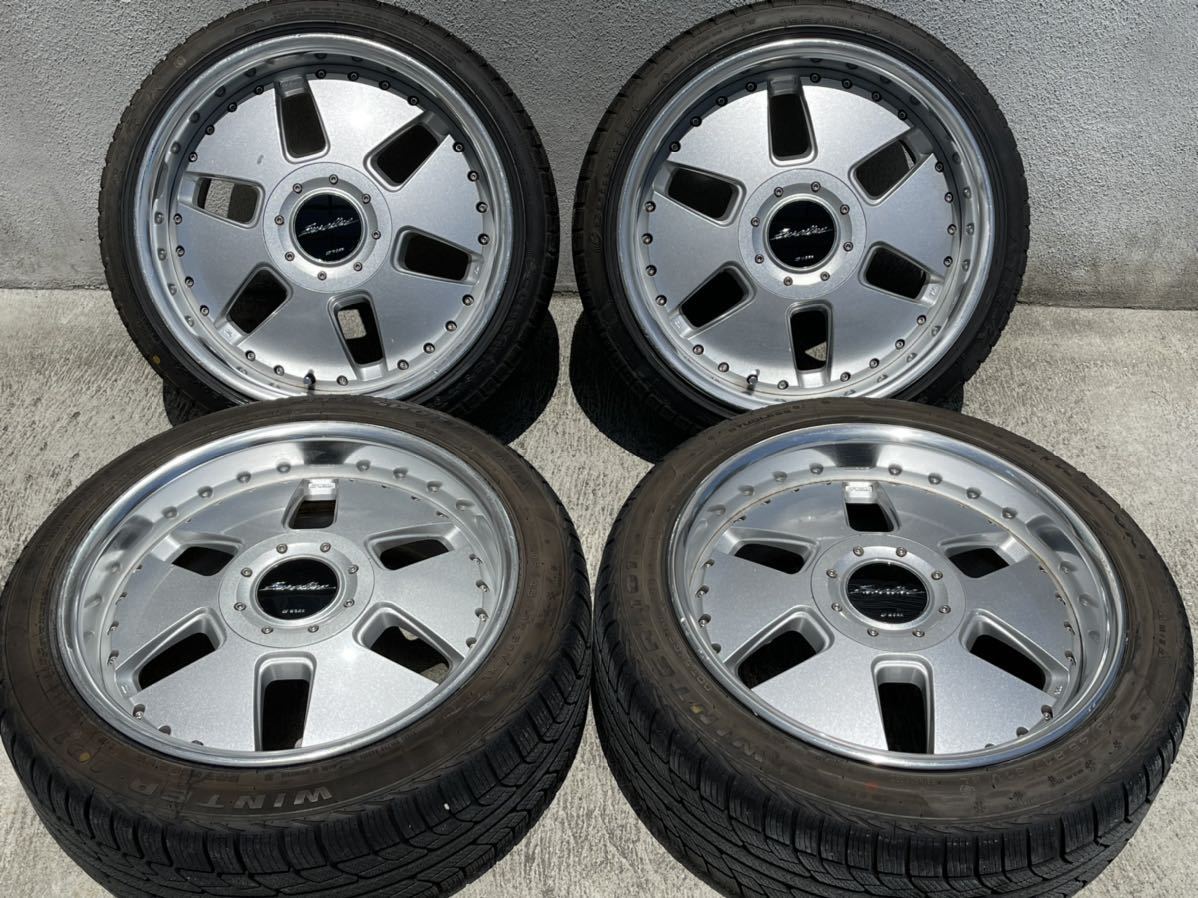 work ワーク ユーロライン 17インチ PCD100 4穴5穴 マルチ 17×8.0J +30