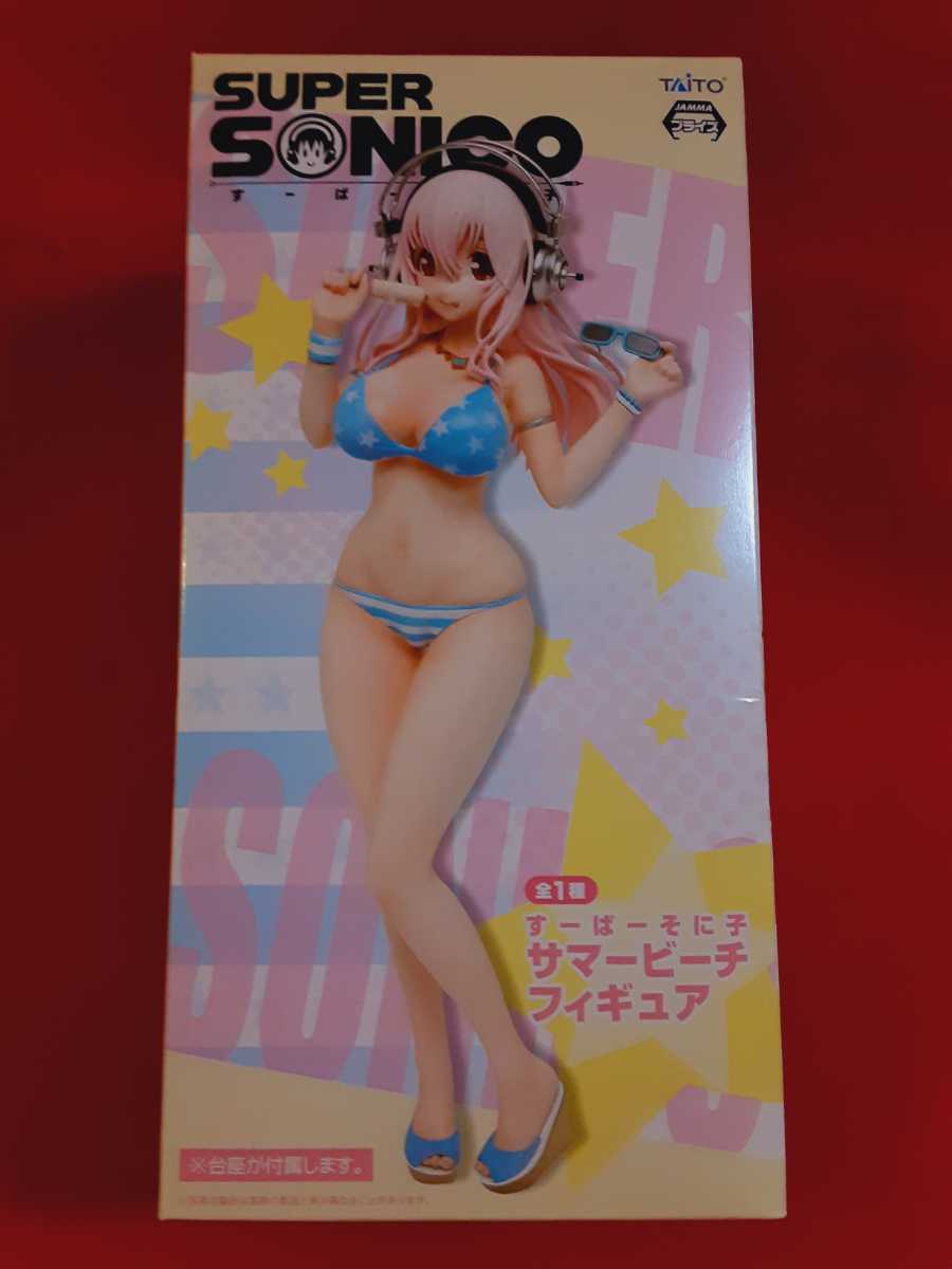 すーぱーそに子　サマービーチフィギュア　そに子　ソニ子　水着　SUPER SONICO_画像1