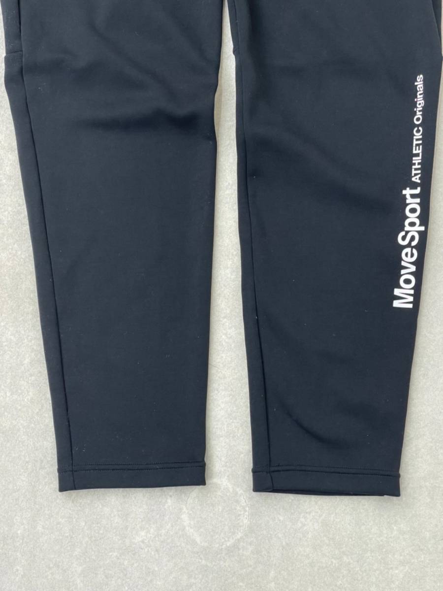 NA990 美品 DESCENTE デサント MOVESPORT スポーツウェア ジャージ パンツ ボトムス トレーニング ストレッチ ブラック メンズ_画像5