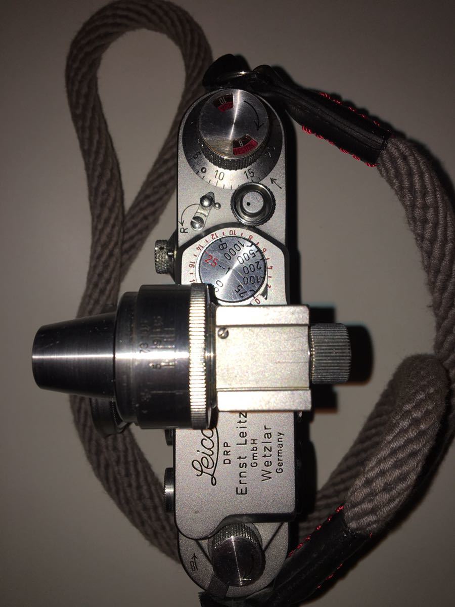 Leica Ⅲf 整備済み＋スマロン35mm F3.5＋逆像ビドムファインダー_画像3