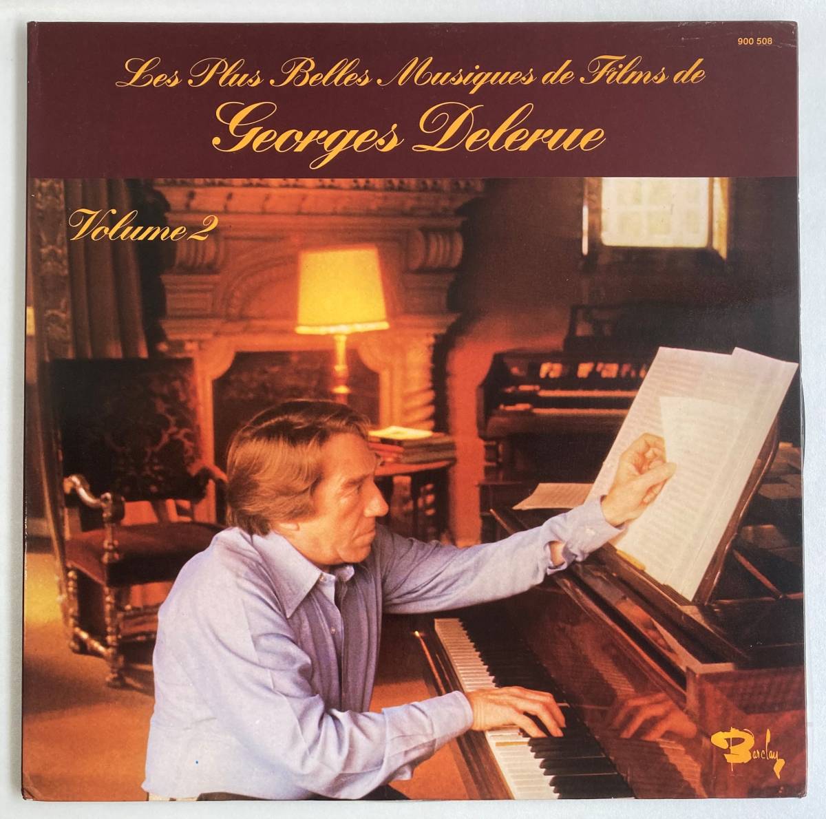Les plus belles musiques de fils de Georges Delerue Vol.2 仏盤LP Barclay 900 508_画像1