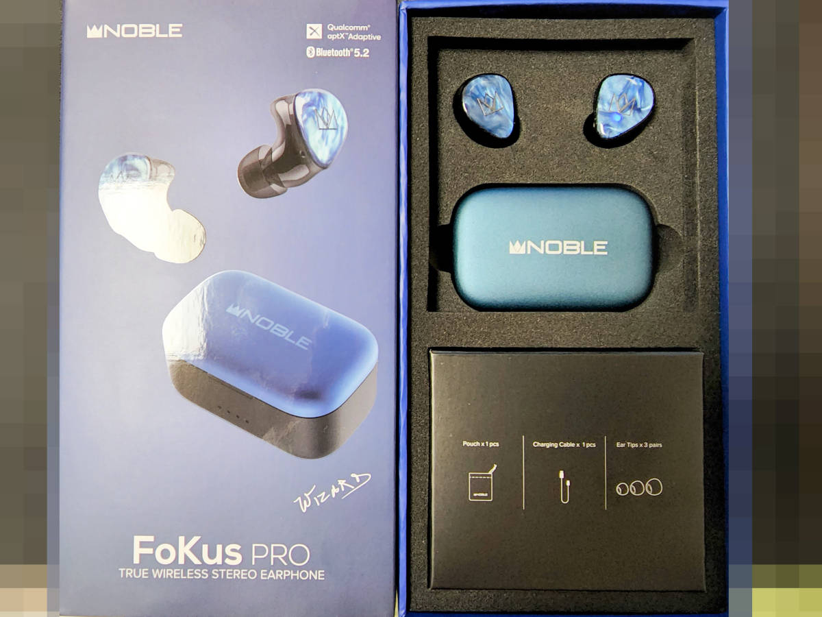 Noble Audio製の完全ワイヤレスイヤホン「FoKus PRO」 | monsterdog.com.br